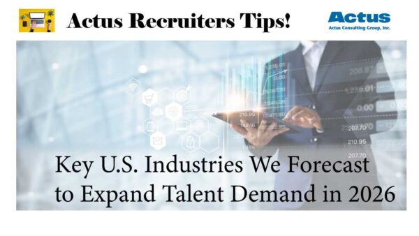 2026年に注目！求職者に追い風となるアメリカの成長産業